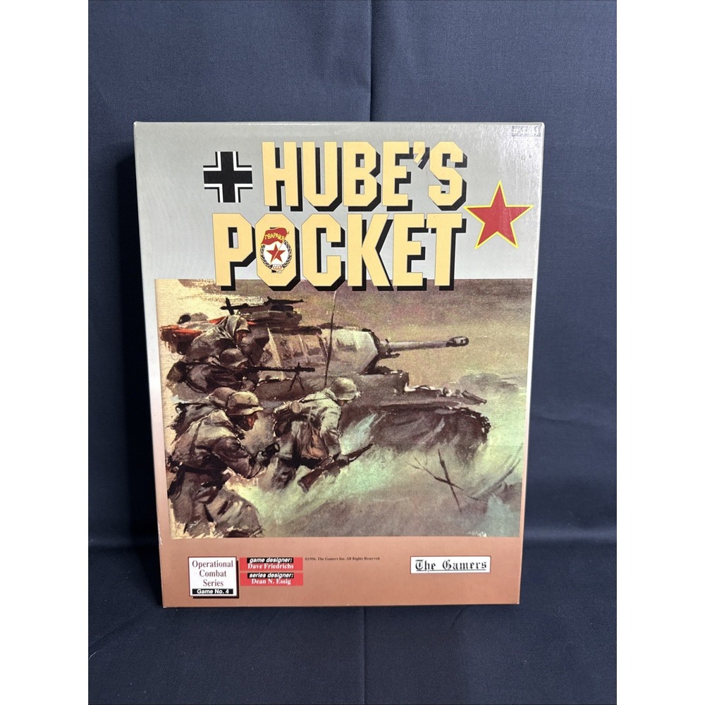 The Gamers Wargame Hube's Pocket Operational combat Series game 4 Unpunched Box